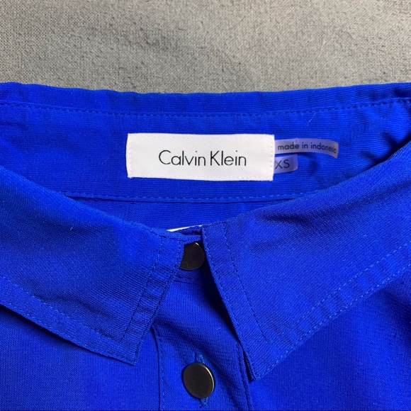 CK Button-Up Blouse in - Picture 10 of 13